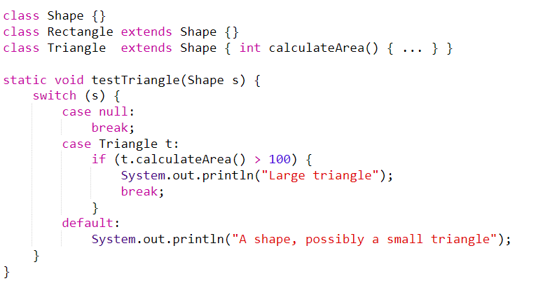 Java 17 new features