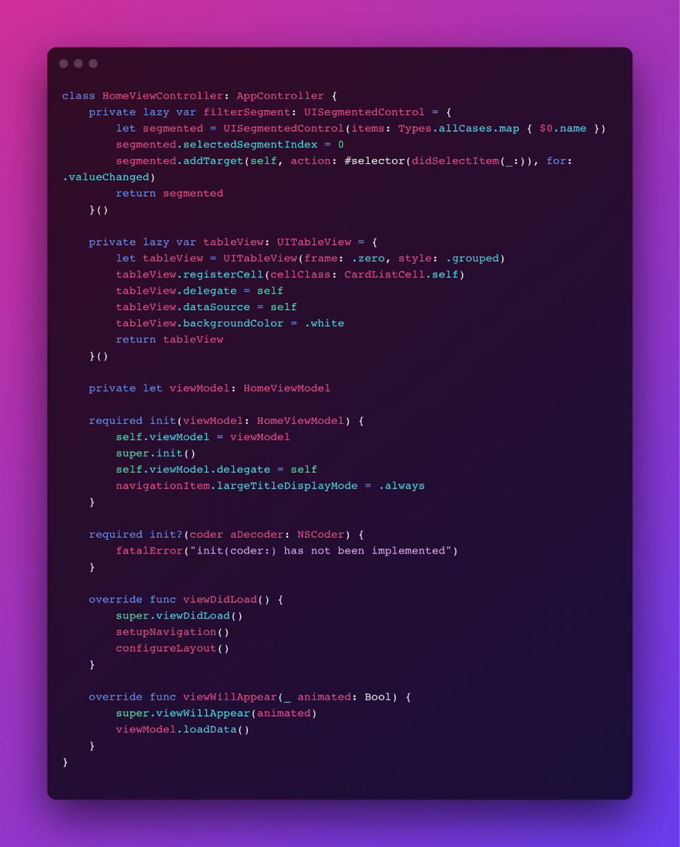 MVVM Design Pattern