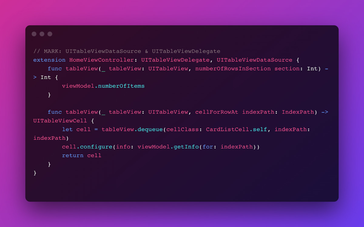 MVVM Design Pattern