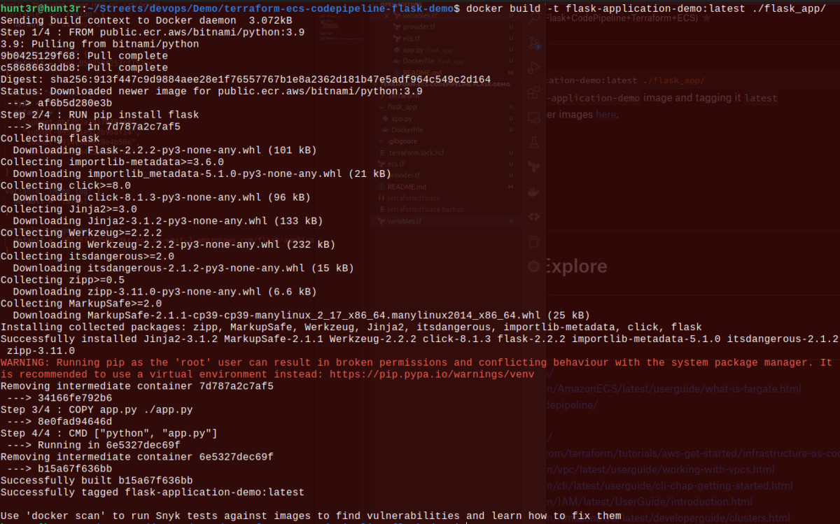 Continuous Deployment of Applications to AWS ECS Using AWS CodePipeline and Terraform